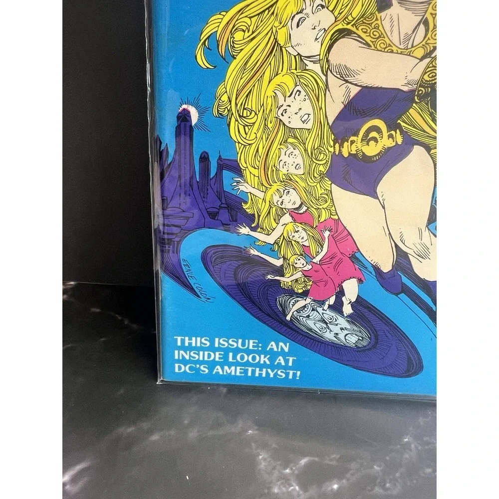 Vintage Comic Book AMAZING HEROES #20 DC COMICS‎ AMETHYST COVER